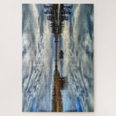 Whiteshel herfst Reflection Jigzaag Puzzle Legpuzzel (Verticaal)