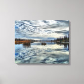 Whiteshell Nalection Stretch Canvas Afdrukken (Voorkant)