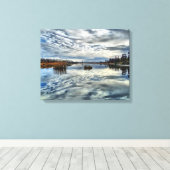 Whiteshell Nalection Stretch Canvas Afdrukken (Insitu (Houten vloer))