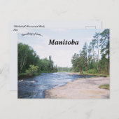 Whiteshell Provincial Park Manitoba Canada Briefkaart (Voorkant / Achterkant)