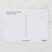 Whiteshell Provincial Park Manitoba Canada Briefkaart (Achterkant)