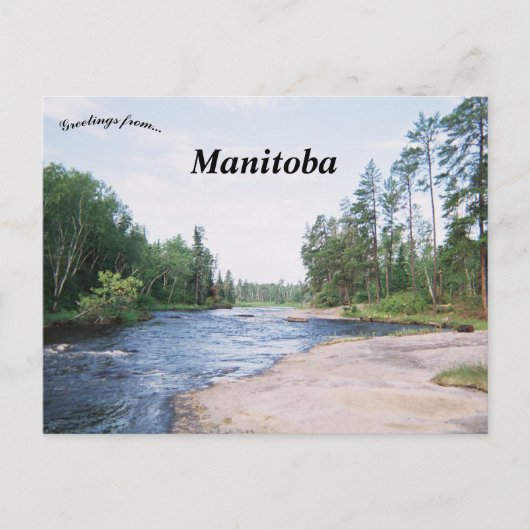 Whiteshell Provincial Park Manitoba Canada Briefkaart (Voorkant)