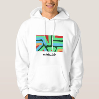Whiteside abstracte hoodie