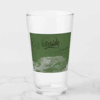 Whiteside Mountain Letterpress stijl pint glas