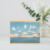 , Whitestone Bridge, New York City, NY Briefkaart (Staand voorkant)