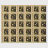 Whitetail Buck Autumn Leaves Cadeaupapier (Vlak)