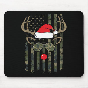 Whitetail Buck Bow Hunter Camo Funny Deer Hunting Muismat