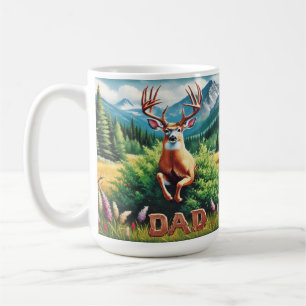 Whitetail Buck Dad Koffiemok