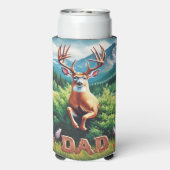 Whitetail Buck Dad Seltzer Blikjeskoeler (Seltzer Achterkant)