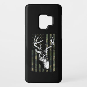 Whitetail Buck Deer Hunting USA Camouflage America Case-Mate Samsung Galaxy S9 Hoesje