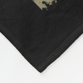 Whitetail Buck Deer Hunting USA Camouflage America Fleece Deken (Hoek)