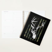 Whitetail Buck Deer Hunting USA Camouflage America Planner (Display)