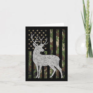 Whitetail Buck Herten Jacht Amerikaanse Camouflage Kaart