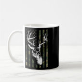 Whitetail Buck Hertenjacht USA Camouflage Amerika Koffiemok (Links)