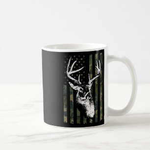 Whitetail Buck Hertenjacht USA Camouflage Amerika Koffiemok