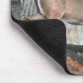 Whitetail Buck Mousepad Muismat (Hoek)