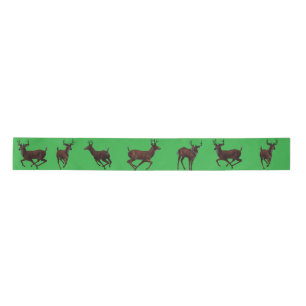 Whitetail Buck Ribbon Satijnen Lint
