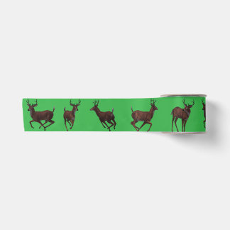 Whitetail Buck Ribbon Satijnen Lint