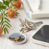 Whitetail Buck-Sleutelhanger Sleutelhanger (Zijkant)