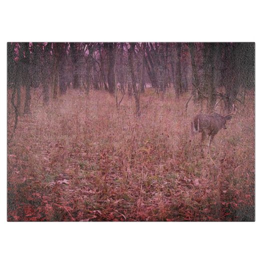 Whitetail Buck Snijplank (Voorkant)