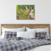 Whitetail Canvas Afdruk (Insitu (Slaapkamer))