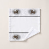 Whitetail Deer Bad Handdoek (Wasdoekje)