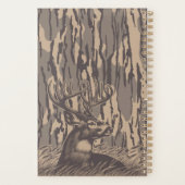 Whitetail Deer Bottom lands Camo Hunting Forest Planner (Achterkant)