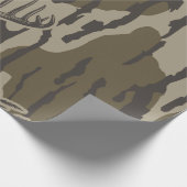 Whitetail Deer Bottomland Camo Deer Hunting Camo Cadeaupapier (Hoek)