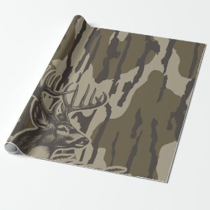 Whitetail Deer Bottomland Camo Deer Hunting Camo Cadeaupapier