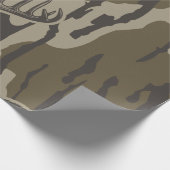 Whitetail Deer Bottomland Camo Deer Hunting Camo Cadeaupapier (Hoek)