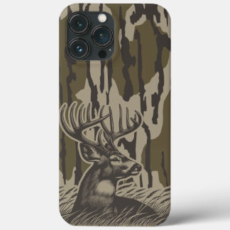 Whitetail Deer Bottomland Camo Deer Hunting Camo Case-Mate iPhone Case