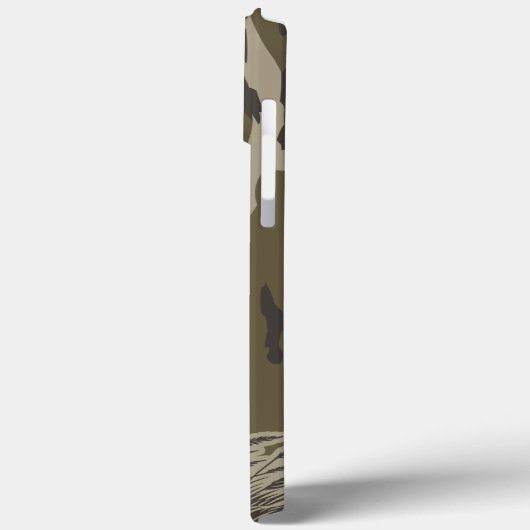 Whitetail Deer Bottomland Camo Deer Hunting Camo Case-Mate iPhone Case (Achterkant / Links)