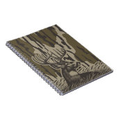 Whitetail Deer Bottomland Camo Deer Hunting Camo Notitieboek (Rechterzijde)