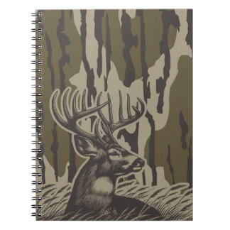 Whitetail Deer Bottomland Camo Deer Hunting Camo Notitieboek