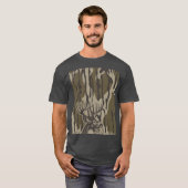 Whitetail Deer Bottomland Camo Deer Hunting Camo T-shirt (Voorkant volledig)