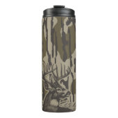 Whitetail Deer Bottomland Camo Deer Hunting Camo Thermosbeker (Voorkant)