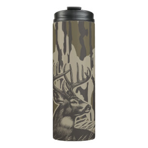 Whitetail Deer Bottomland Camo Deer Hunting Camo Thermosbeker