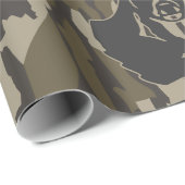 Whitetail Deer Bottomland Camo Hunting Camo Cadeaupapier (Rol Hoek)