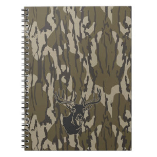 Whitetail Deer Bottomland Camo Hunting Camo Notitieboek