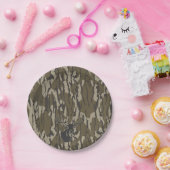 Whitetail Deer Bottomland Camo Hunting Camo Papieren Bordje (Feest)