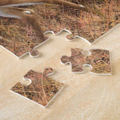 Whitetail Deer Buck & Doe Autumn Maple Trees Legpuzzel (Zijkant)