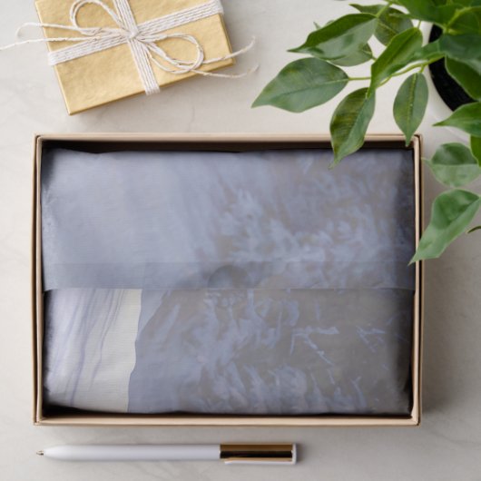 Whitetail Deer Buck & Doe in wintersneeuw Tissuepapier (Geschenk)