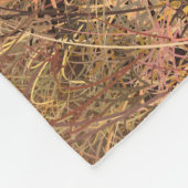 Whitetail Deer Buck & Doe Naherfst Maple Bossen Fleece Deken (Hoek)