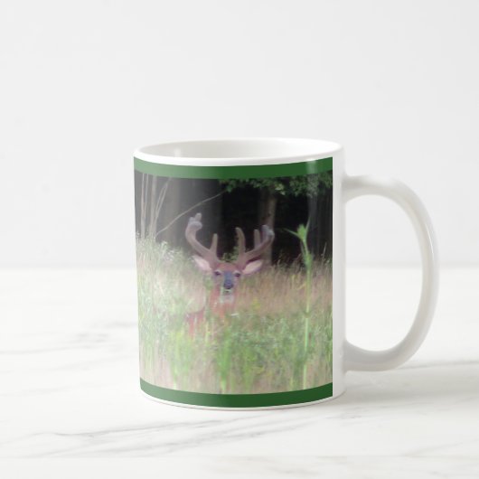 Whitetail Deer Buck Koffiemok (Rechts)