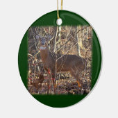 Whitetail Deer Buck Ornament aan Personaliseren (Links)
