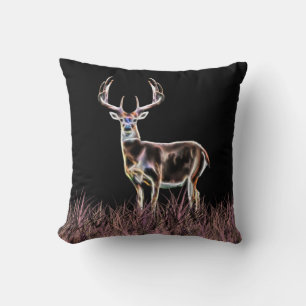Whitetail Deer Buck Stag Rustic Light Flare Kussen