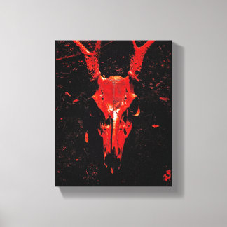 Whitetail Deer Canvas Afdruk