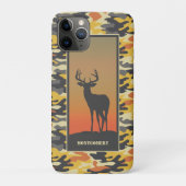 Whitetail Deer en Camo Case-Mate iPhone Case (Achterkant)