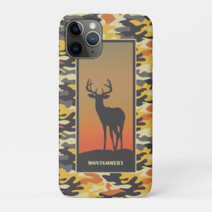 Whitetail Deer en Camo Case-Mate iPhone Case
