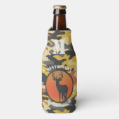 Whitetail Deer en Camo Flesjeskoeler (Fles Voorkant)
